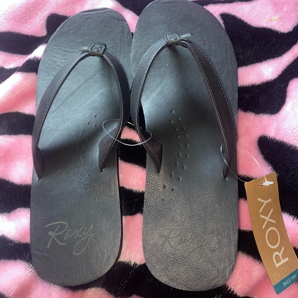 Roxy Wedge flip flops